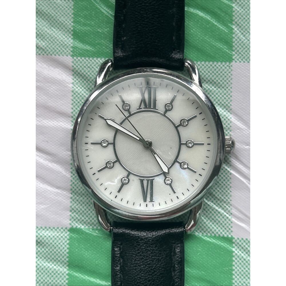 Kessaris MOP Dial Silver Tone Women’s Quartz Watch